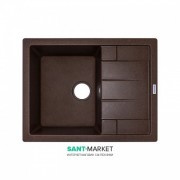 Мойка для кухни Adamant Anila 650х500 мм искусственный гранит mokko 4824296100312