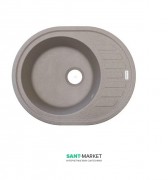 Мойка для кухни Adamant Ovum 620х500 мм искусственный гранит терра 2006270043288
