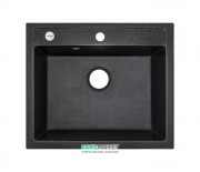 Мойка для кухни Adamant Prizma 590х500 мм искусственный гранит графит 4824296100213