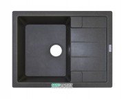 Мойка для кухни Adamant Anila 650х500 мм искусственный гранит серый 4824296100304