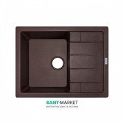 Мойка для кухни Adamant Anila 650х500 мм искусственный гранит коричневый 4824296100305