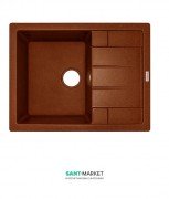 Мойка для кухни Adamant Anila 650х500 мм искусственный гранит terracotta 4824296100311