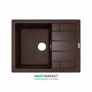 Мойка для кухни Adamant Anila 650х500 мм искусственный гранит mokko 4824296100312