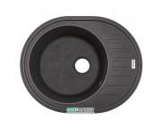 Мийка для кухні Adamant Ovum 620х500 мм штучний граніт сірий 4824296100404