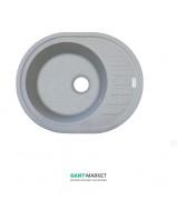 Мийка для кухні Adamant Ovum 620х500 мм штучний граніт світло-сірий 4824296100409