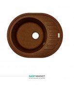 Мийка для кухні Adamant Ovum 620х500 мм штучний граніт terracotta 4824296100411
