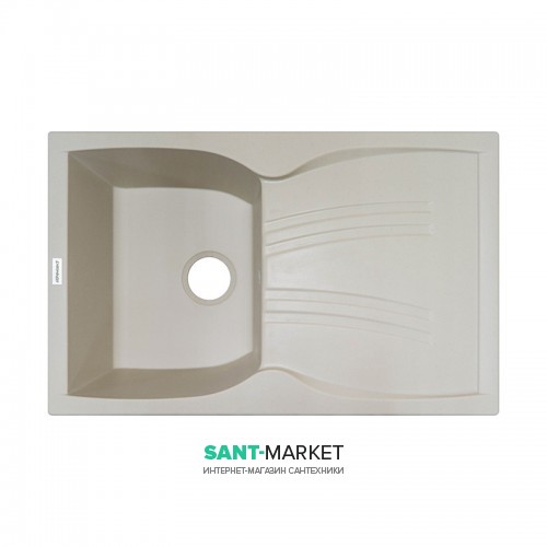 Мойка для кухни Adamant New line 790х500 мм искусственный гранит ivory 4824296100708