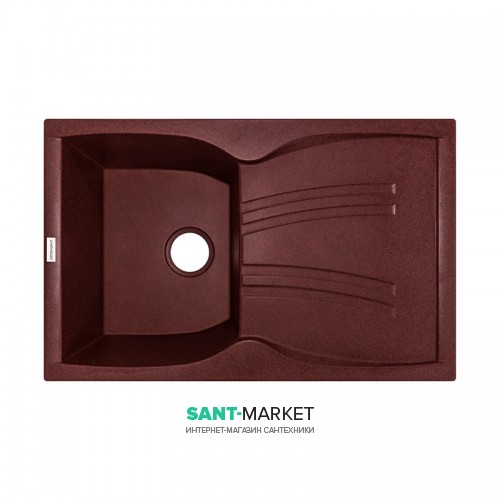 Мойка для кухни Adamant New line 790х500 мм искусственный гранит terracotta 4824296100711