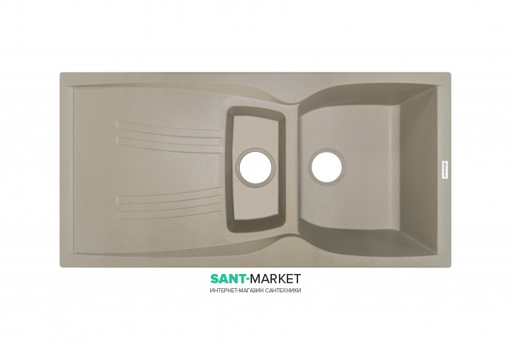 Мойка для кухни Adamant New line plus 980х500 мм искусственный гранит сахара 4824296100802