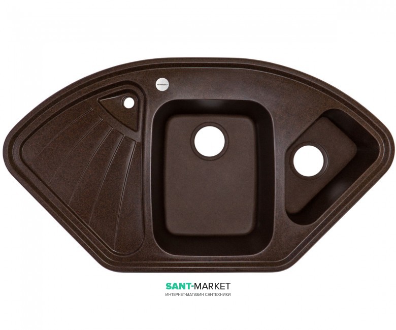 Мийка для кухні Adamant Сonsensus 1060х575 мм штучний граніт mokko 4824296100612