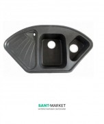 Мойка для кухни Adamant Сonsensus 1060х575 мм искусственный гранит графит 4824296100613
