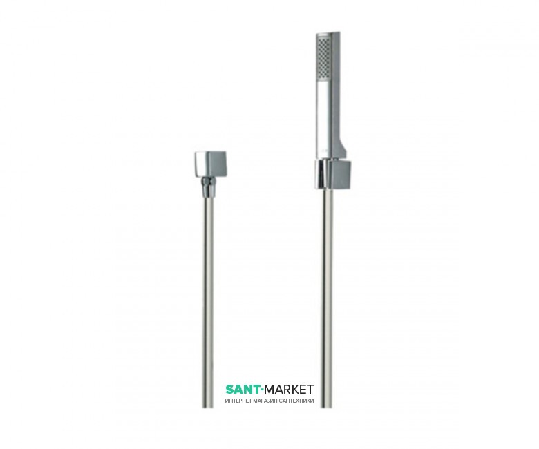 Ручной душ на держателе TOTO Jewelhex со шлангом хром DB147CF