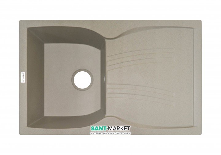 Мийка для кухні Adamant New line 790х500 мм штучний граніт сахара 4824296100702