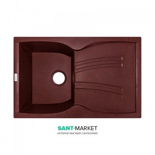 Мийка для кухні Adamant New line 790х500 мм штучний граніт terracotta 4824296100711