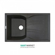 Мойка для кухни Adamant New line 790х500 мм искусственный гранит графит 4824296100713