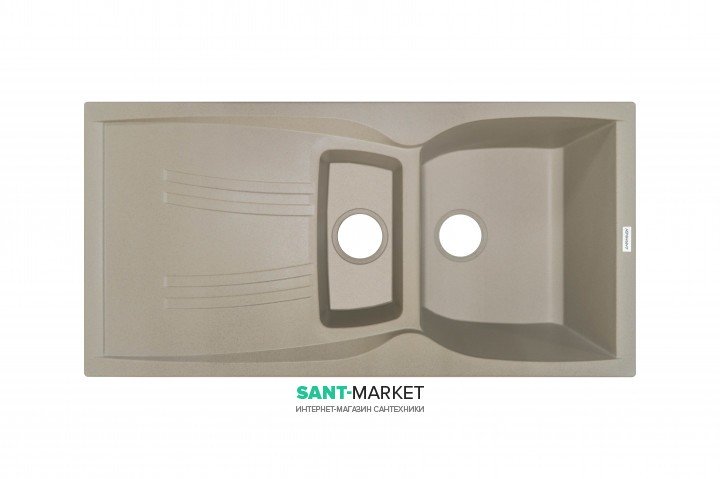 Мийка для кухні Adamant New line plus 980х500 мм штучний граніт сахара 4824296100802