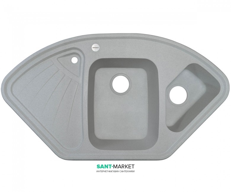 Мойка для кухни Adamant Сonsensus 1060х575 мм искусственный гранит old stone 4824296100610