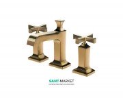 Змішувач для раковини TOTO Classic на 3 отвори двухвентильний золото DL224A