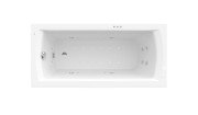 Ванна гідромасажна акрилова прямокутна Roca Linea Smart WaterAir Plus 150х70 см білий A24T014000