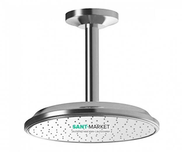 Верхній душ зі стелі TOTO Classic круглий хром DBX120-1CAM