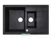 Мойка для кухни Adamant Anila Plus 780х500 мм искусственный гранит черный 4824296100903