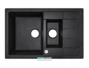 Мойка для кухни Adamant Anila Plus 780х500 мм искусственный гранит черный 4824296100903