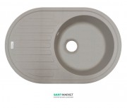 Мойка для кухни Adamant Ellipsis 770х500 мм искусственный гранит авена 4824296101006