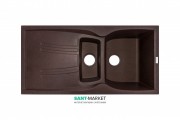Мийка для кухні Adamant New line plus 980х500 мм штучний граніт коричневий 4824296100805