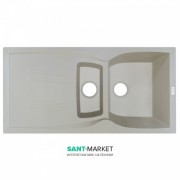 Мойка для кухни Adamant New line plus 980х500 мм искусственный гранит ivory 4824296100808