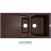 Мойка для кухни Adamant New line plus 980х500 мм искусственный гранит mokko 4824296100812