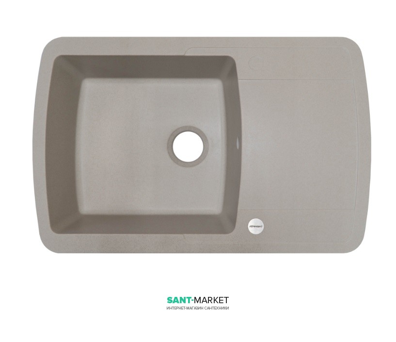 Мойка для кухни Adamant Optimaks 780х500 мм искусственный гранит авена 4824296101106