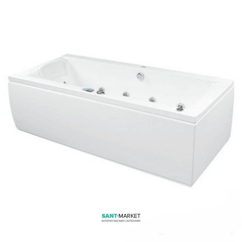 Панель для ванни PoolSpa Klio фронтальна 140х70 см L ліва акрил білий PWOHD10OWL00000