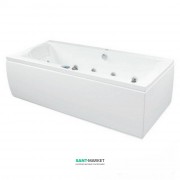 Панель для ванни PoolSpa Klio фронтальна 140х70 см L ліва акрил білий PWOHD10OWL00000