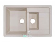 Мойка для кухни Adamant Anila Plus 780х500 мм искусственный гранит ivory 4824296100908