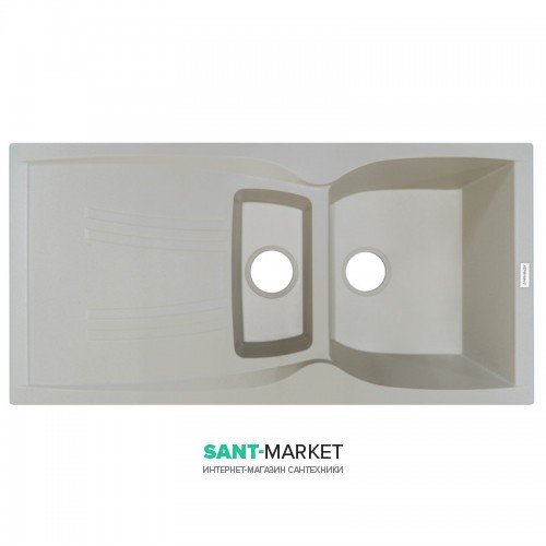 Мийка для кухні Adamant New line plus 980х500 мм штучний граніт ivory 4824296100808