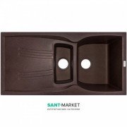 Мойка для кухни Adamant New line plus 980х500 мм искусственный гранит mokko 4824296100812