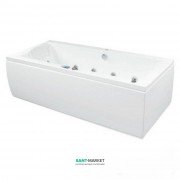 Панель для ванни PoolSpa Klio фронтальна 140х70 см L ліва акрил білий PWOHD10OWL00000