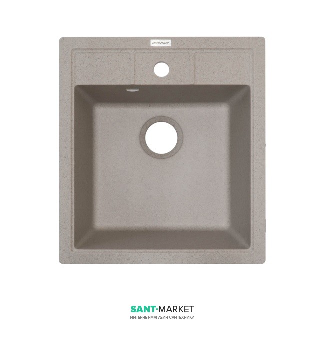 Мийка для кухні Adamant Brick 460х515 мм штучний граніт терра 4824296101207