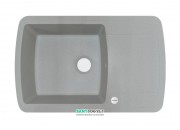 Мойка для кухни Adamant Optimaks 780х500 мм искусственный гранит светло-серый 4824296101109