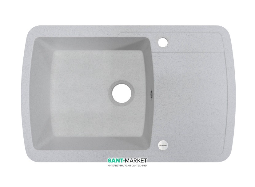 Мийка для кухні Adamant Optimaks 780х500 мм штучний граніт old stone 4824296101110