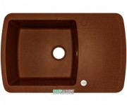 Мойка для кухни Adamant Optimaks 780х500 мм искусственный гранит terracotta 4824296101111