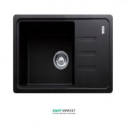 Мойка для кухни Adamant Slim 620х435 мм искусственный гранит черный 4824296101403