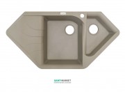 Мийка для кухні Adamant Spirit 1000х500 мм штучний граніт сахара 4824296101302