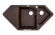 Мийка для кухні Adamant Spirit 1000х500 мм штучний граніт коричневий 4824296101305