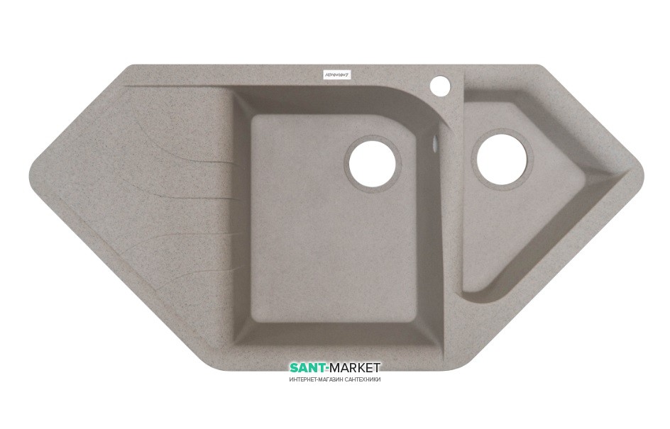 Мийка для кухні Adamant Spirit 1000х500 мм штучний граніт терра 4824296101307