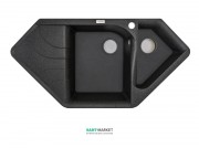 Мойка для кухни Adamant Spirit 1000х500 мм искусственный гранит графит 4824296101313