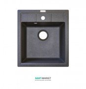 Мойка для кухни Adamant Brick 460х515 мм искусственный гранит серый 4824296101204