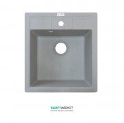 Мойка для кухни Adamant Brick 460х515 мм искусственный гранит светло-серый 4824296101209