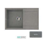 Мийка для кухні Adamant Horizon 790х500 мм штучний граніт сірий 4824296101504