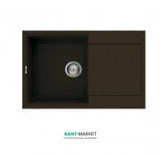 Мийка для кухні Adamant Horizon 790х500 мм штучний граніт коричневий 4824296101505